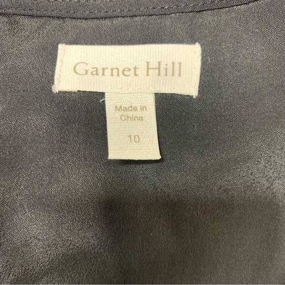 Garnet Hill Drop Waist V Neck Spring Dress Size 10 - Picture 8 of 8